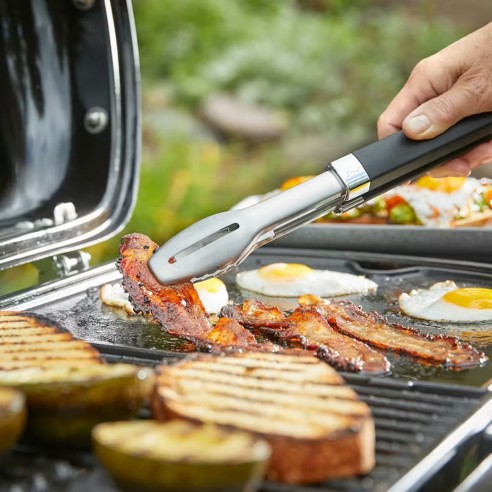 Weber 3400074 - Kit Utensili Portatili per Piastra BBQ Pinza