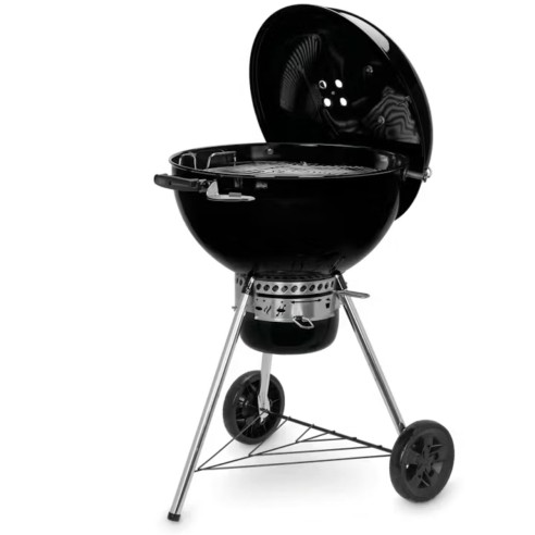 Barbecue a Carbone Weber Master-Touch GBS E-5750, Ø 57 cm, Nero (14701004) coperchio Tuck-Away