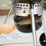 Barbecue a Carbone Weber Master-Touch GBS E-5750, Ø 57 cm, Nero (14701004) cassetto cenere