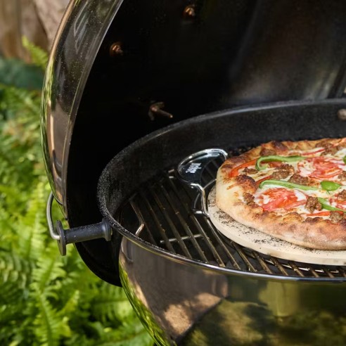 Barbecue a Carbone Weber Master-Touch GBS E-5750, Ø 57 cm, Nero (14701004) pizza