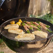Barbecue a Carbone Weber Master-Touch GBS E-5750, Ø 57 cm, Nero (14701004) griglia