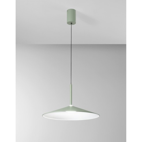 Lampadario sospensione LED Khan verde 16W