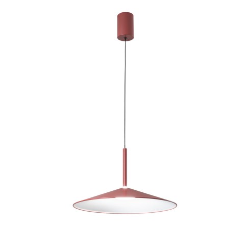 Lampadario sospensione LED Khan rosso16W