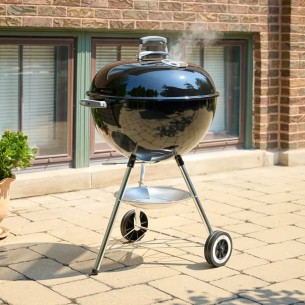 Barbecue a Carbone Weber Original Kettle E-5710 Ø 57 cm Nero - Codice 1502202 2
