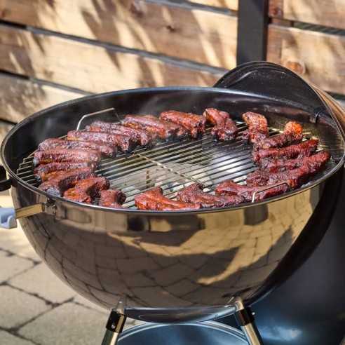 Barbecue a Carbone Weber Original Kettle E-5710 Ø 57 cm Nero Codice 1502202