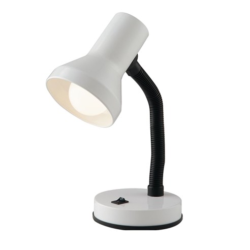 Lampada da lettura, scrivania LDT, E27, 60W bianco