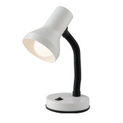 Lampada da lettura, scrivania LDT, E27, 60W bianco