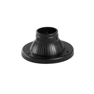 Base per installazione palo lampione Polly nero, Intec