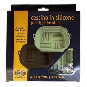 Cestino in silicone per friggitrice ad aria