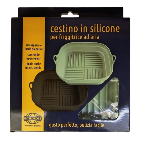Cestino in silicone per friggitrice ad aria