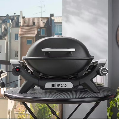 Barbecue a Gas Weber Serie Q 1100N Black 1501062