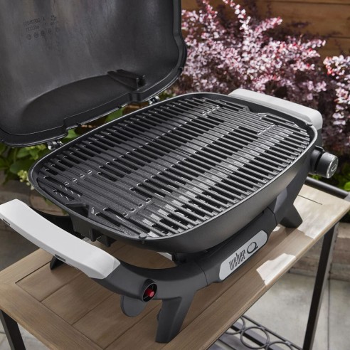 Barbecue a Gas Weber Serie Q 1100N Midnight Black 1501062 griglie smaltate
