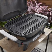 Barbecue a Gas Weber Serie Q 1100N Midnight Black 1501062 griglie smaltate