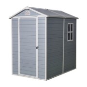 Casetta da giardino Boxy Verdelook 193x134xh198 cm grigio