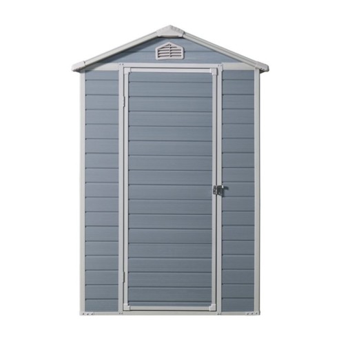 Casetta da giardino Boxy Verdelook 193x134xh198 cm grigio