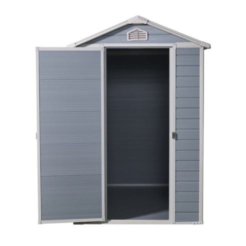Casetta da giardino Boxy Verdelook 193x134xh198 cm grigio