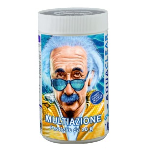 Cloro multiazione in pastiglie da 20g AQUACLEAR