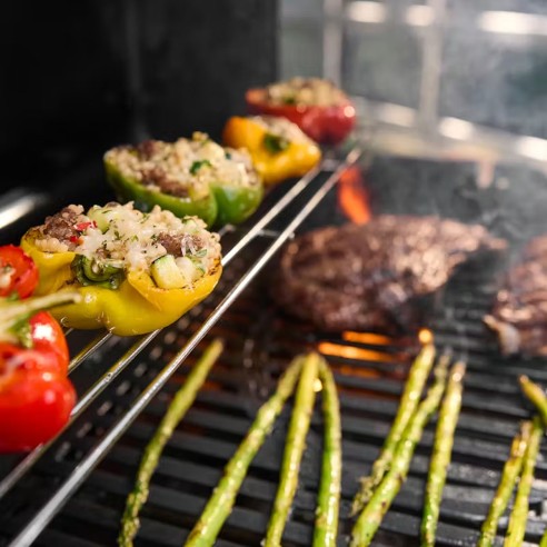 Weber Spirit E-315 GBS - Barbecue a Gas con 3 Bruciatori in Acciaio Inox, Nero - Cod. 1502091 griglie
