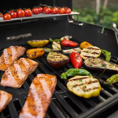 Weber Spirit E-315 GBS - Barbecue a Gas con 3 Bruciatori in Acciaio Inox, Nero - 1502091 griglie