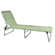 Sedia sdraio reclinabile Zero Gravity Relax verde