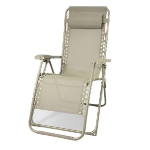 Sedia sdraio reclinabile Zero Gravity Relax verde 2