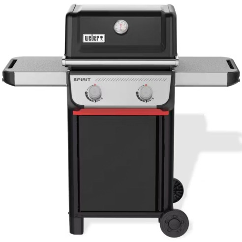 Weber Spirit E-210 GBS - Barbecue a Gas con 2 Bruciatori in Acciaio Inox, Nero - 1500835