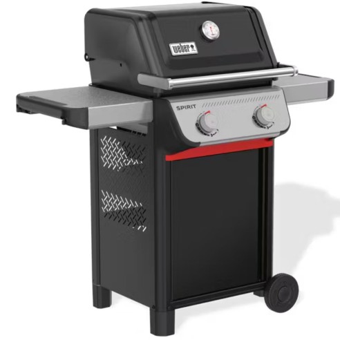 Weber Spirit E-210 GBS - Barbecue a Gas con 2 Bruciatori in Acciaio Inox, Nero codice 1500835