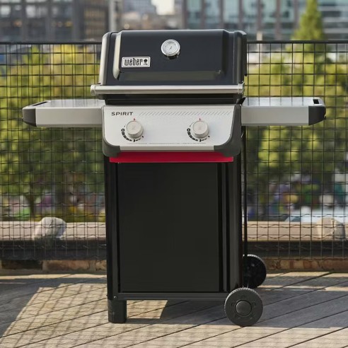 Weber Spirit E-210 GBS - Barbecue a Gas con 2 Bruciatori in Acciaio Inox, Nero codice 1500835