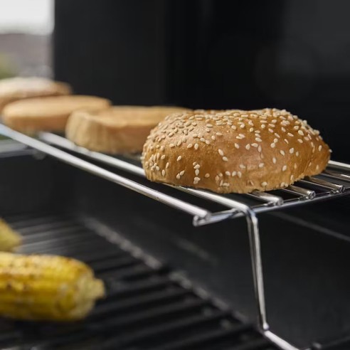 Weber Spirit E-210 GBS - Barbecue a Gas con 2 Bruciatori in Acciaio Inox, Nero - 1500835 griglia superiore