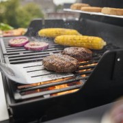 Weber Spirit E-210 GBS - Barbecue a Gas con 2 Bruciatori in Acciaio Inox, Nero 1500835 piastre