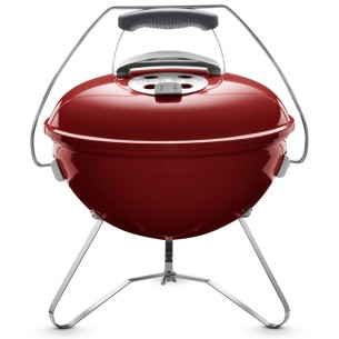 Barbecue a carbone portatile Smokey Joe Premium Ø 37 cm Crimson Red Weber 1123004