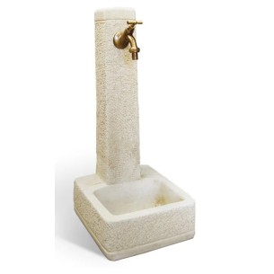 Fontana da giardino Vicenza nocciola H 65,5cm