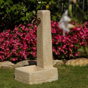 Fontana da giardino Vicenza nocciola H 65,5cm 2