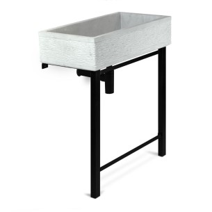 Supporto in acciaio per lavello da esterno Leggy L 2