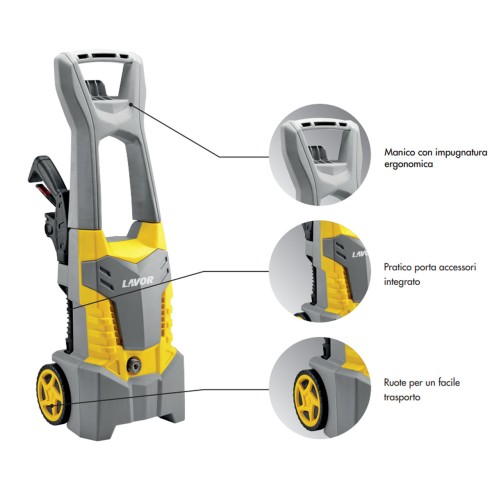 Idropulitrice Lavor Fast Plus 130 -...
