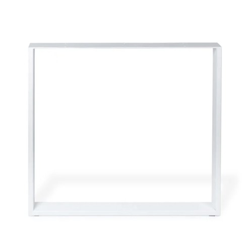 Gamba per mobili in acciaio L78xP8xH71 cm REI bianco