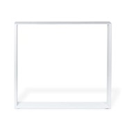 Gamba per mobili in acciaio L78xP8xH71 cm REI bianco