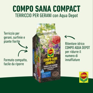 Compo Sana Compact Terriccio Universale di qualità 25L 2