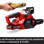 Einhell GE-LC 18 Li Kit Elettrosega a Batteria Power X-Change (Cod. 4501760)