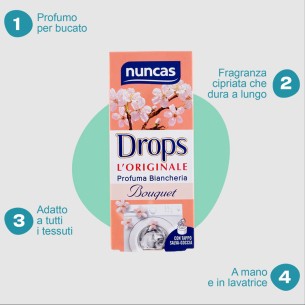 Profumatore bucato Nuncas Drops Bouquet 100 ml 2