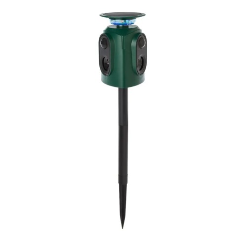 Dissuasore ultrasuoni e luci 360° Verdemax