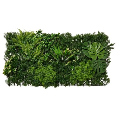 Pannello siepe artificiale Bosco Verdemax 0,5 x 1 m