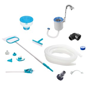 Kit accessori base piscina con filtro sabbia