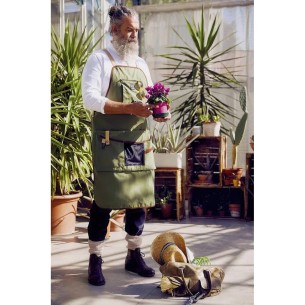 Grembiule giardinaggio lungo Viburno verde oliva Out Fit Verdemax 2
