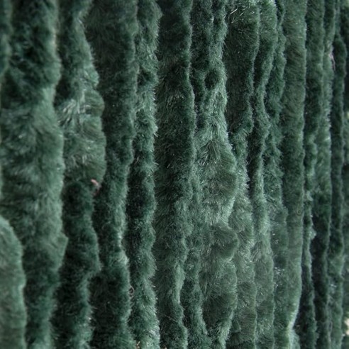 Tenda in ciniglia antimosche 120x230cm con 27 fili verde