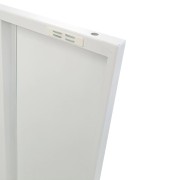 Mobile multiuso salvaspazio metallo bianco 2 ante anta