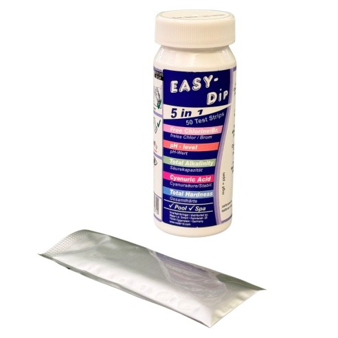 Strisce test per piscina 5 in 1 Easy...