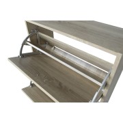 Scarpiera salva spazio Slim legno rovere ante a ribalta