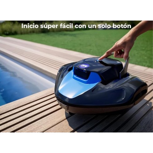 Robot piscina senza fili GRE Moovo 90 per pulizia automatica del fondo