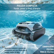 Robot Pulitore Piscina Zodiac Freedom Lite WR000703 Senza Fili